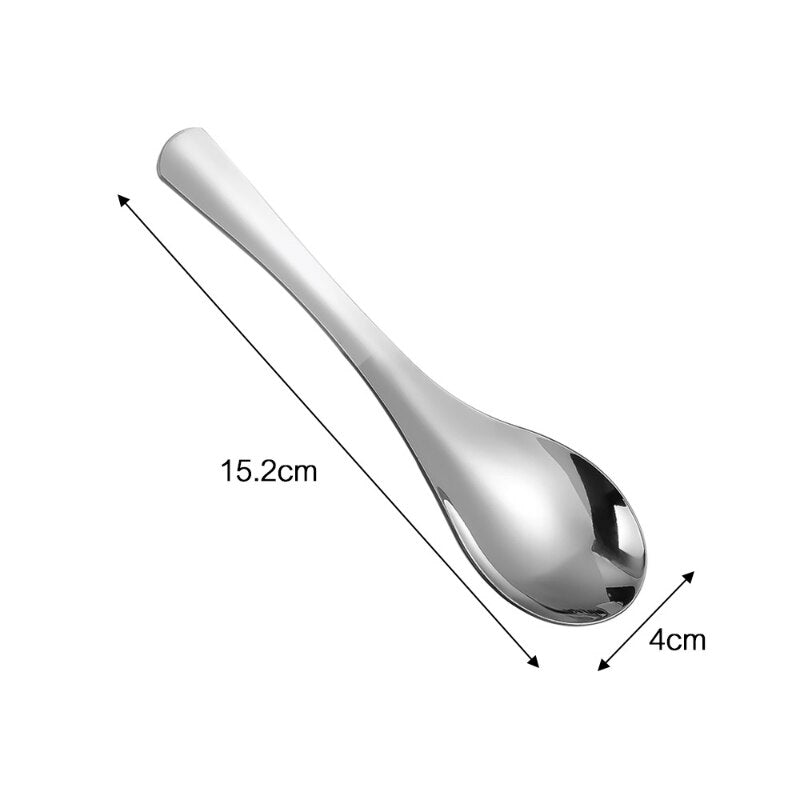 Stainless Steel Gold and Silver Deep Soup Spoon - Casatrail.com