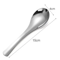 Thumbnail for Stainless Steel Gold and Silver Deep Soup Spoon - Casatrail.com