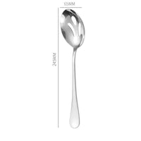 Thumbnail for Stainless Steel Gold Korean Serving Spoon - Casatrail.com