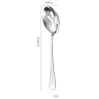 Thumbnail for Stainless Steel Gold Korean Serving Spoon - Casatrail.com