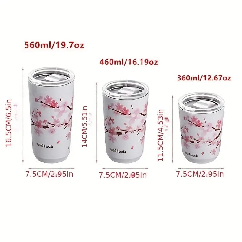 Stainless Steel Insulated Cup with Straw - Casatrail.com