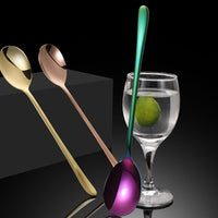 Thumbnail for Stainless Steel Spoon - Korean Long Handle Thicken Stirring - Casatrail.com