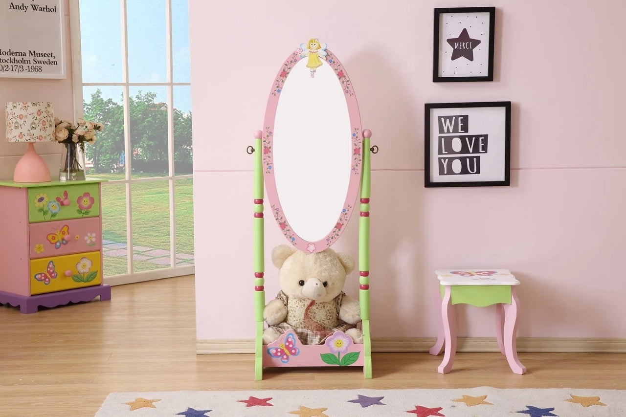 Standing Mirror for Kids' Rooms - Casatrail.com