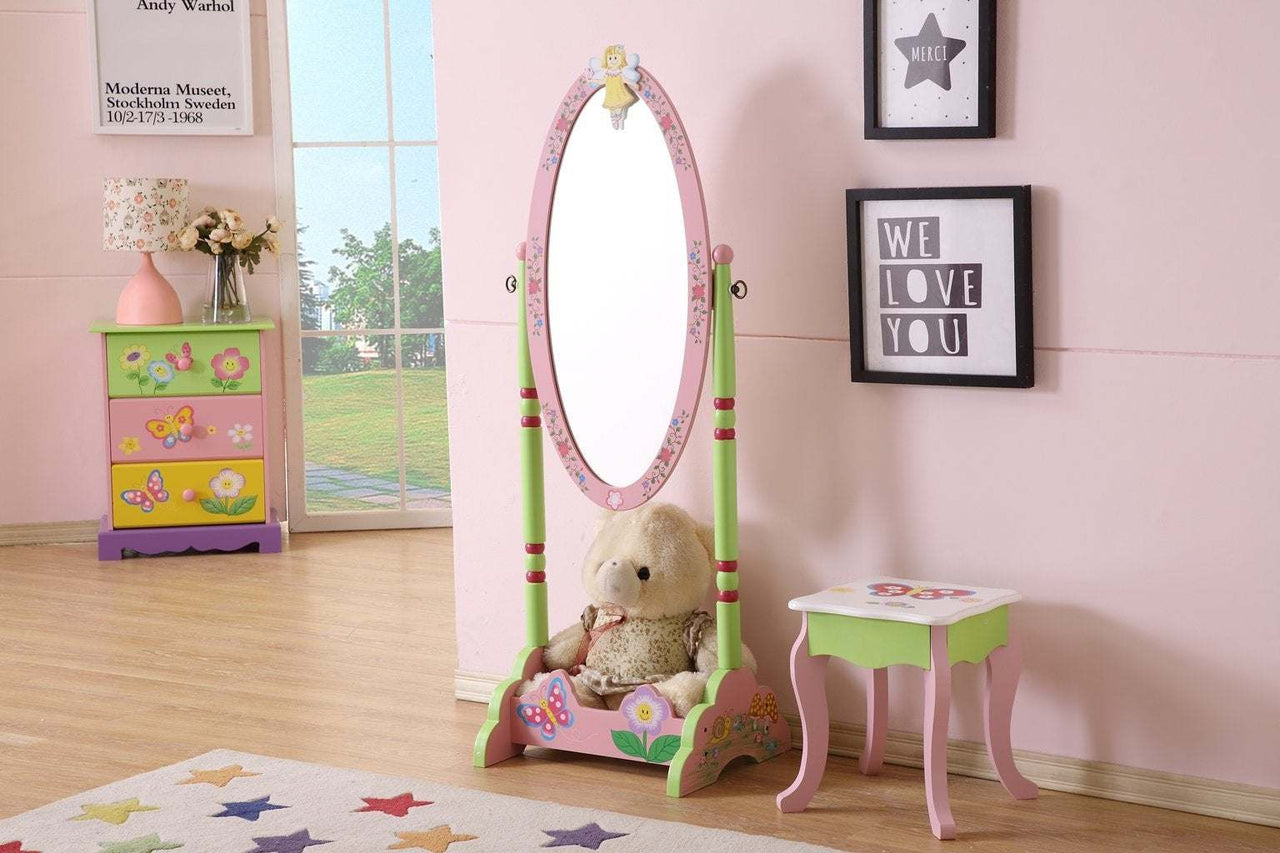 Standing Mirror for Kids' Rooms - Casatrail.com