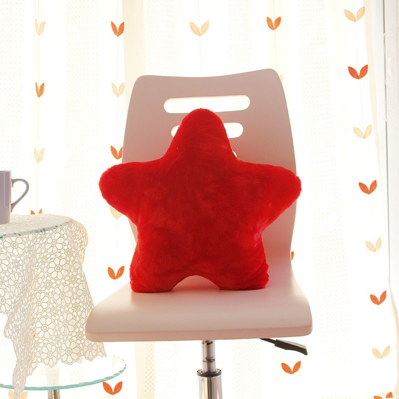 Star Plush Sofa Sleeping Pillow - Multiple Colors - Casatrail.com