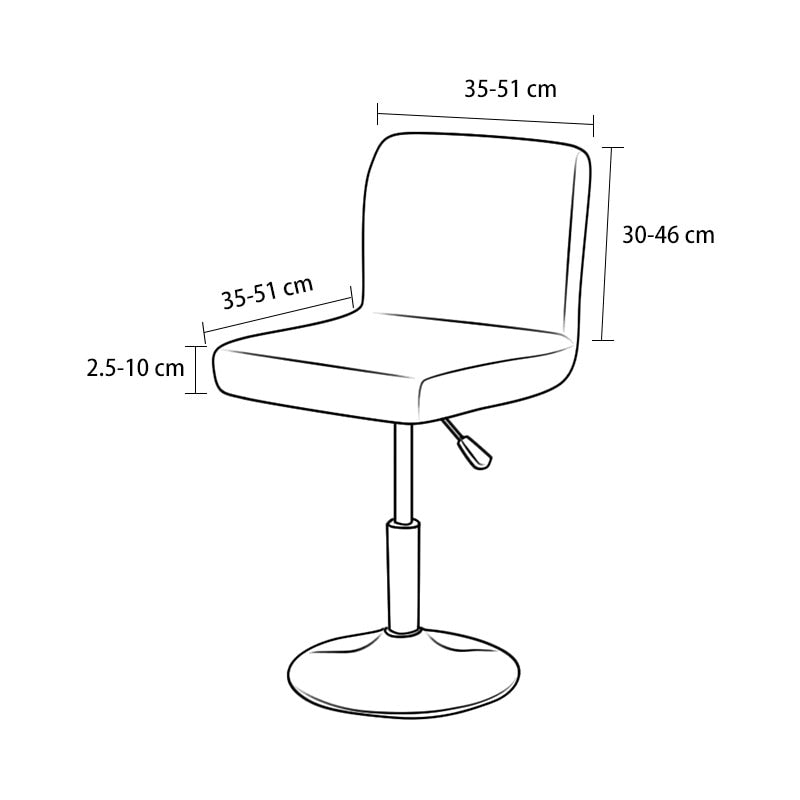 Stretch Bar Stool Cover - Casatrail.com