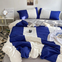 Thumbnail for Stripe Bedding Comforter Set with Pillowcase & Bed Sheet - Casatrail.com