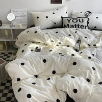 Thumbnail for Stripe Bedding Comforter Set with Pillowcase & Bed Sheet - Casatrail.com
