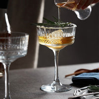 Thumbnail for Stylish Carved Cocktail Glass Set - Casatrail.com