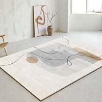 Thumbnail for Stylish Living Room Entrance Rug - Washable Lounge Mat - Casatrail.com