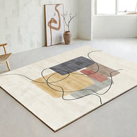 Thumbnail for Stylish Living Room Entrance Rug - Washable Lounge Mat - Casatrail.com