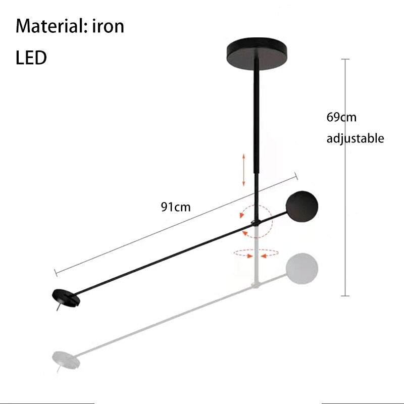 Stylish Nordic LED Wall Lamp for Bedroom & Living Room - Casatrail.com