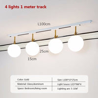 Thumbnail for Stylish Rotatable LED Glass Track Lights for Home Decor - Casatrail.com