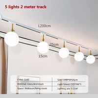 Thumbnail for Stylish Rotatable LED Glass Track Lights for Home Decor - Casatrail.com