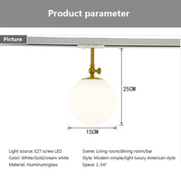 Thumbnail for Stylish Rotatable LED Glass Track Lights for Home Decor - Casatrail.com