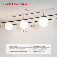 Thumbnail for Stylish Rotatable LED Glass Track Lights for Home Decor - Casatrail.com