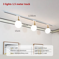 Thumbnail for Stylish Rotatable LED Glass Track Lights for Home Decor - Casatrail.com