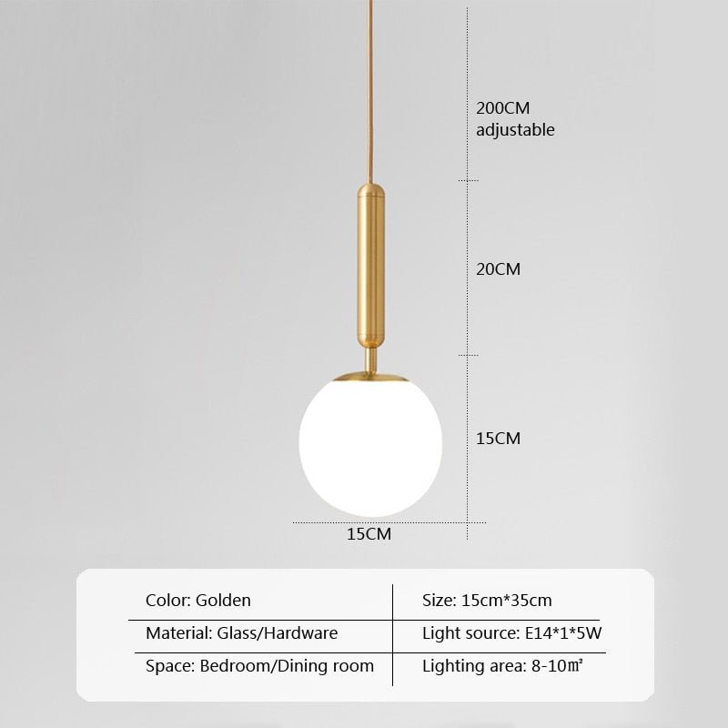 Stylish Round Pendant Light For Indoor Lighting - Casatrail.com