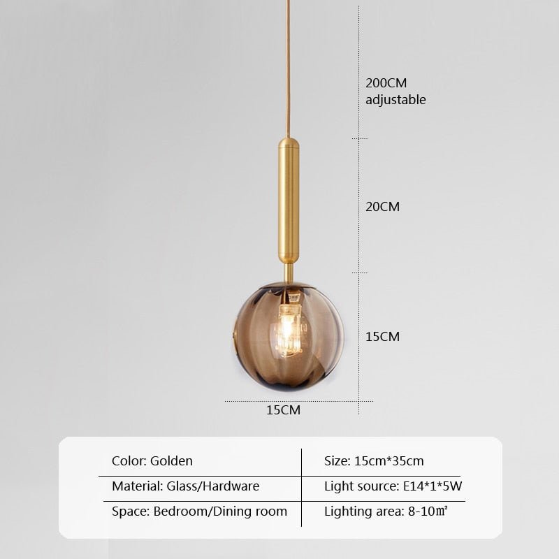 Stylish Round Pendant Light For Indoor Lighting - Casatrail.com