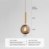 Thumbnail for Stylish Round Pendant Light For Indoor Lighting - Casatrail.com