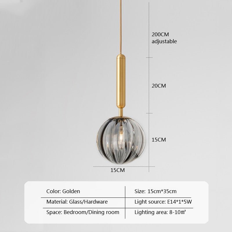 Stylish Round Pendant Light For Indoor Lighting - Casatrail.com