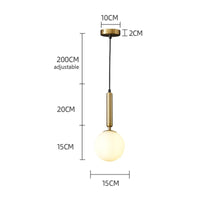 Thumbnail for Stylish Round Pendant Light For Indoor Lighting - Casatrail.com