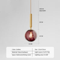 Thumbnail for Stylish Round Pendant Light For Indoor Lighting - Casatrail.com