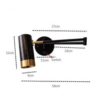 Thumbnail for Stylish Telescopic LED Wall Lamp for Bedside Lighting - Casatrail.com