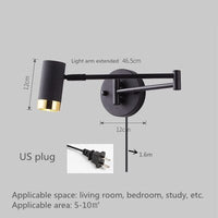 Thumbnail for Stylish Telescopic LED Wall Lamp for Bedside Lighting - Casatrail.com