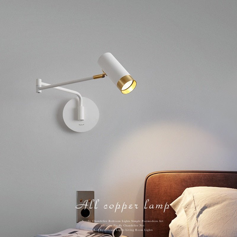 Stylish Telescopic LED Wall Lamp with Switch - Casatrail.com