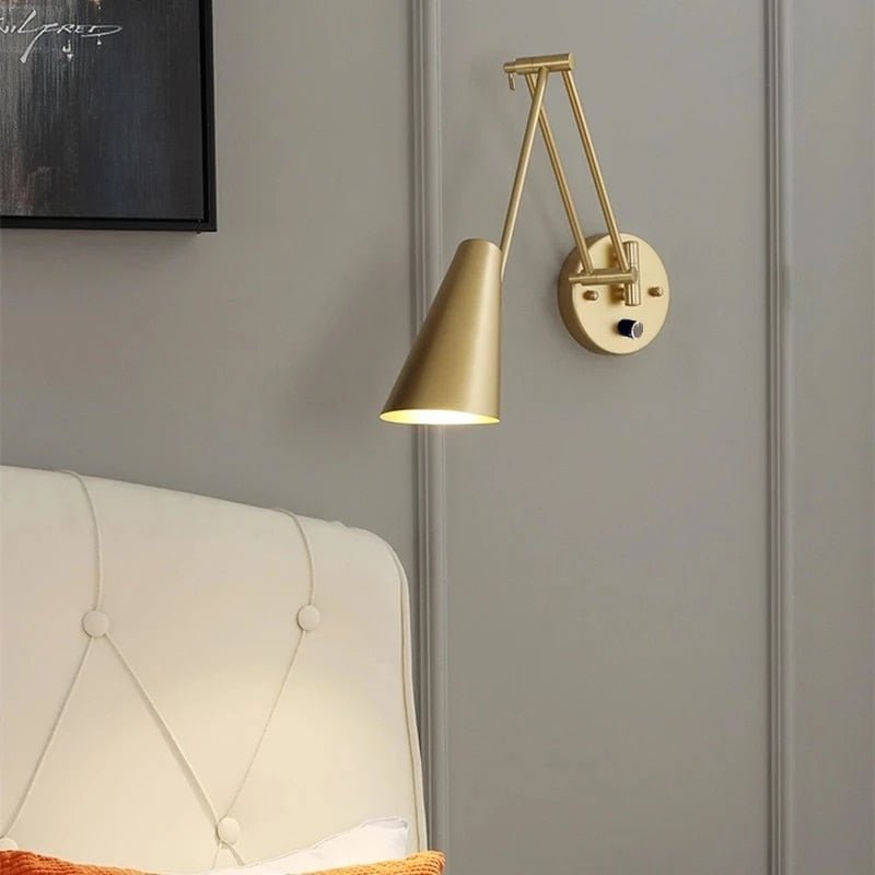 Stylish Telescopic LED Wall Lamp with Switch - Casatrail.com