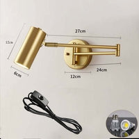 Thumbnail for Stylish Telescopic LED Wall Lamp with Switch - Casatrail.com