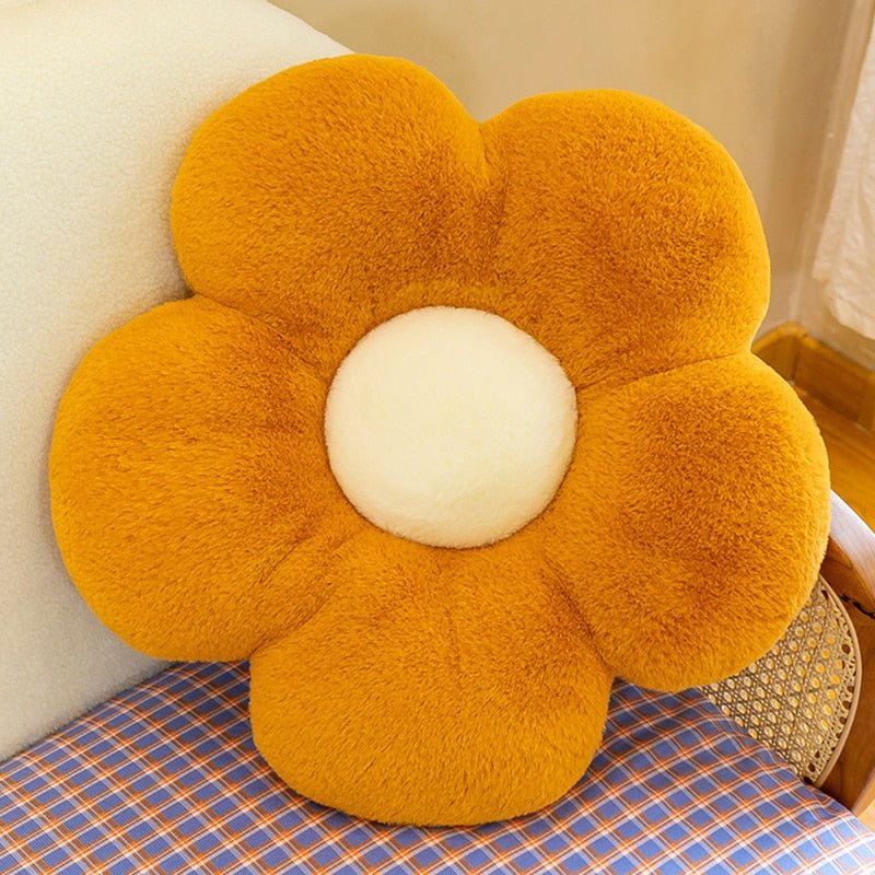 Sunflower - Shaped Stuffed Cushion - Casatrail.com