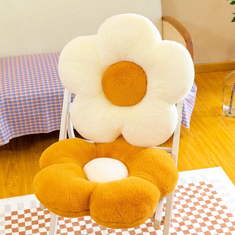 Sunflower - Shaped Stuffed Cushion - Casatrail.com