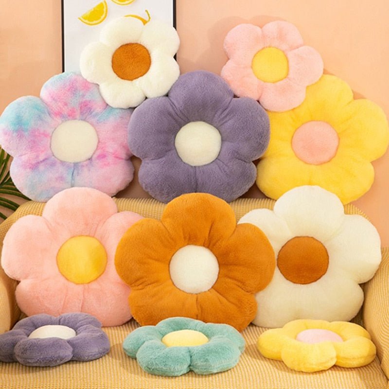 Sunflower - Shaped Stuffed Cushion - Casatrail.com