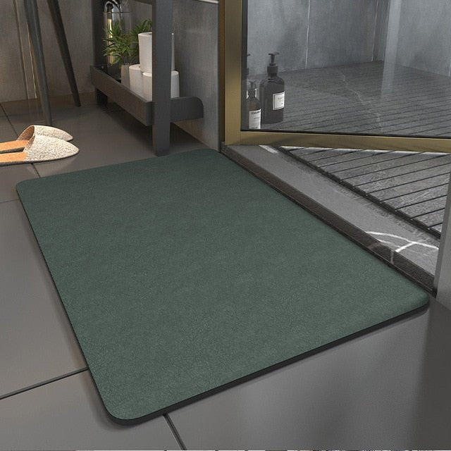 Super Absorbent Non - Slip Diatom Mud Bath Mat - Casatrail.com