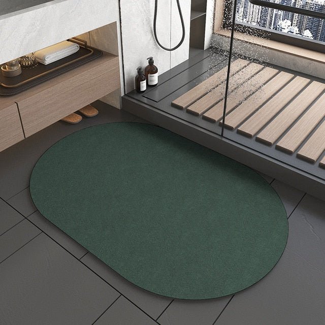 Super Absorbent Non - Slip Diatom Mud Bath Mat - Casatrail.com