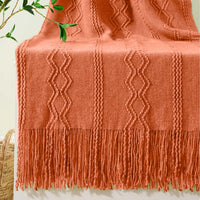 Thumbnail for Super Soft Knit Throw Blanket - Casatrail.com