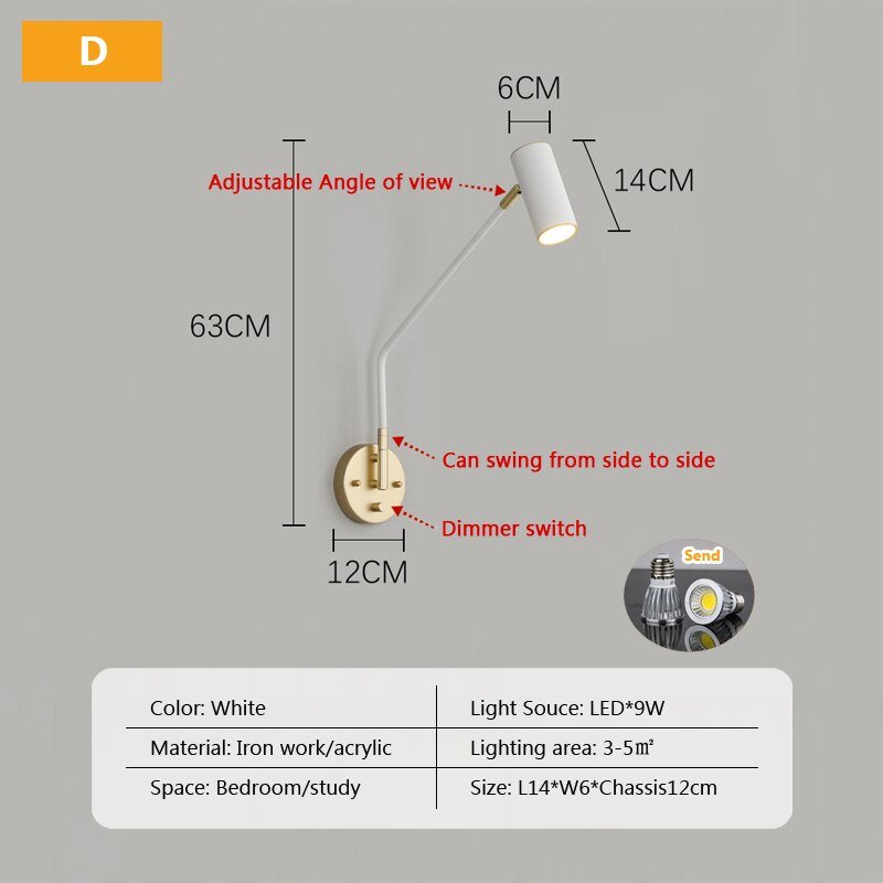 Swing Arm Wall Lamp - Casatrail.com