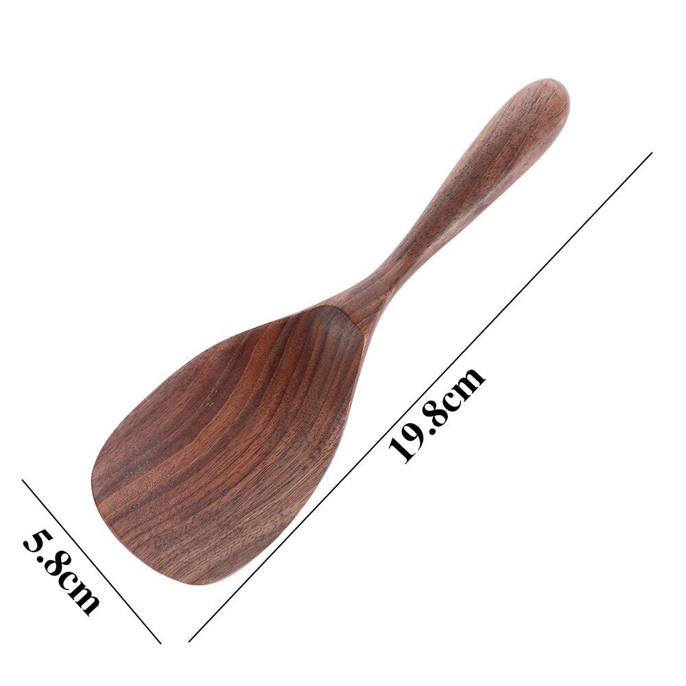 Teak Wood Kitchen Spoon Set - Casatrail.com