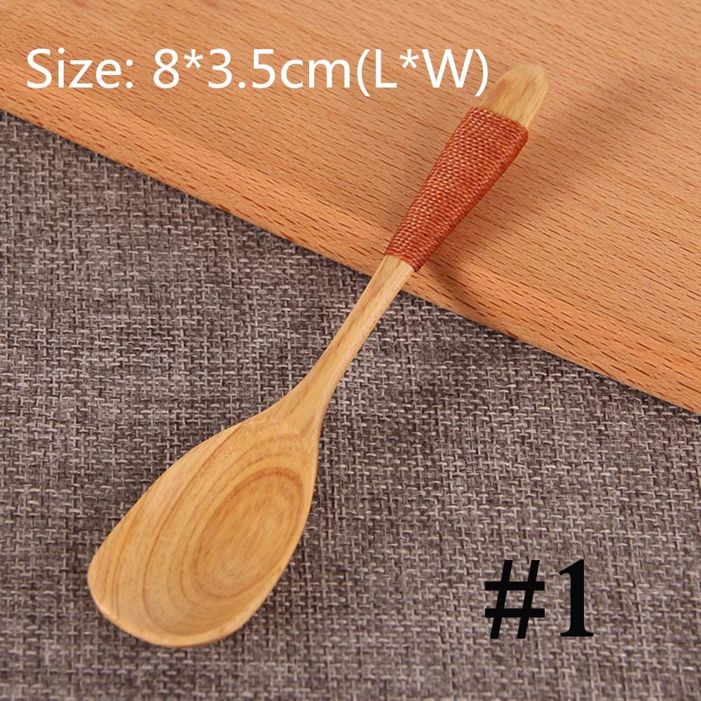 Teak Wood Kitchen Spoon Set - Casatrail.com