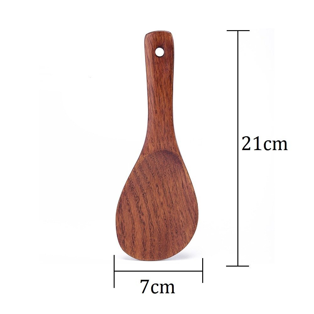 Teak Wood Kitchen Spoon Set - Casatrail.com