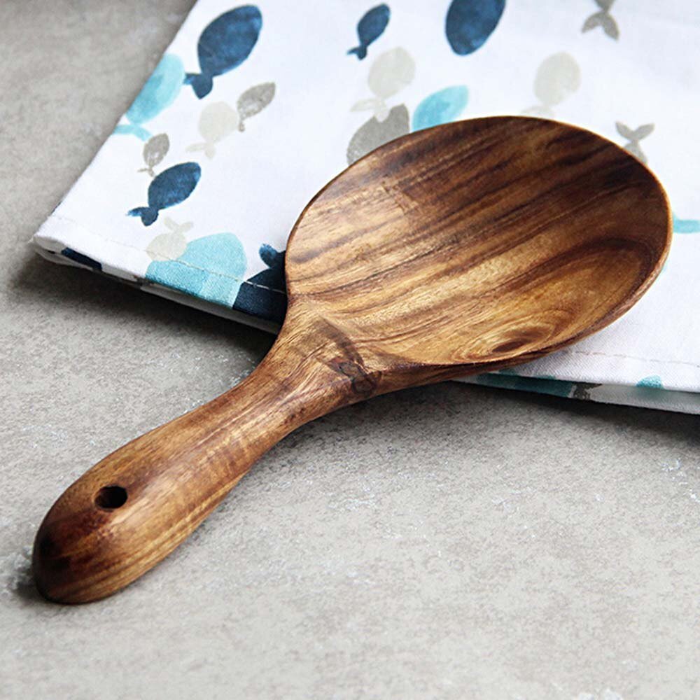 Teak Wood Kitchen Spoon Set - Casatrail.com