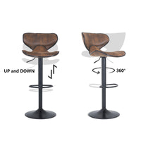 Thumbnail for Tech Cloth Counter Height Swivel Bar Stool Set - Casatrail.com