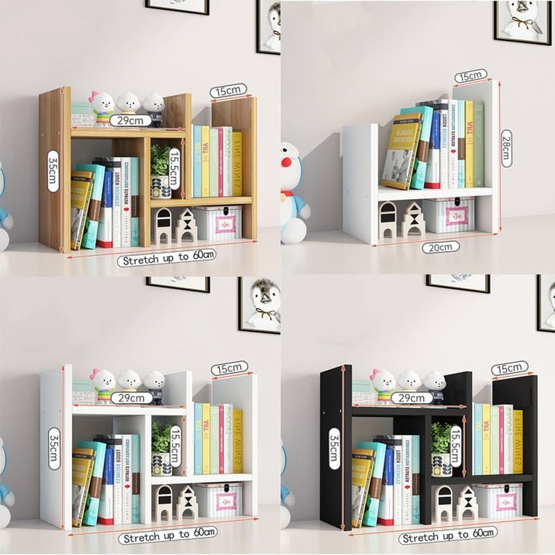 Telescopic Study Desk Shelves - Casatrail.com