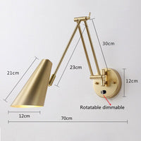 Thumbnail for Telescopic Swing Wall Lamp - Casatrail.com