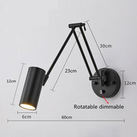 Thumbnail for Telescopic Swing Wall Lamp - Casatrail.com