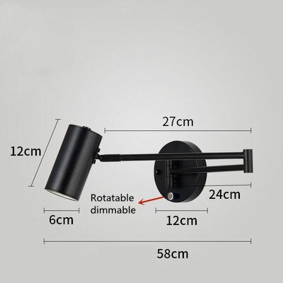 Telescopic Swing Wall Lamp - Casatrail.com