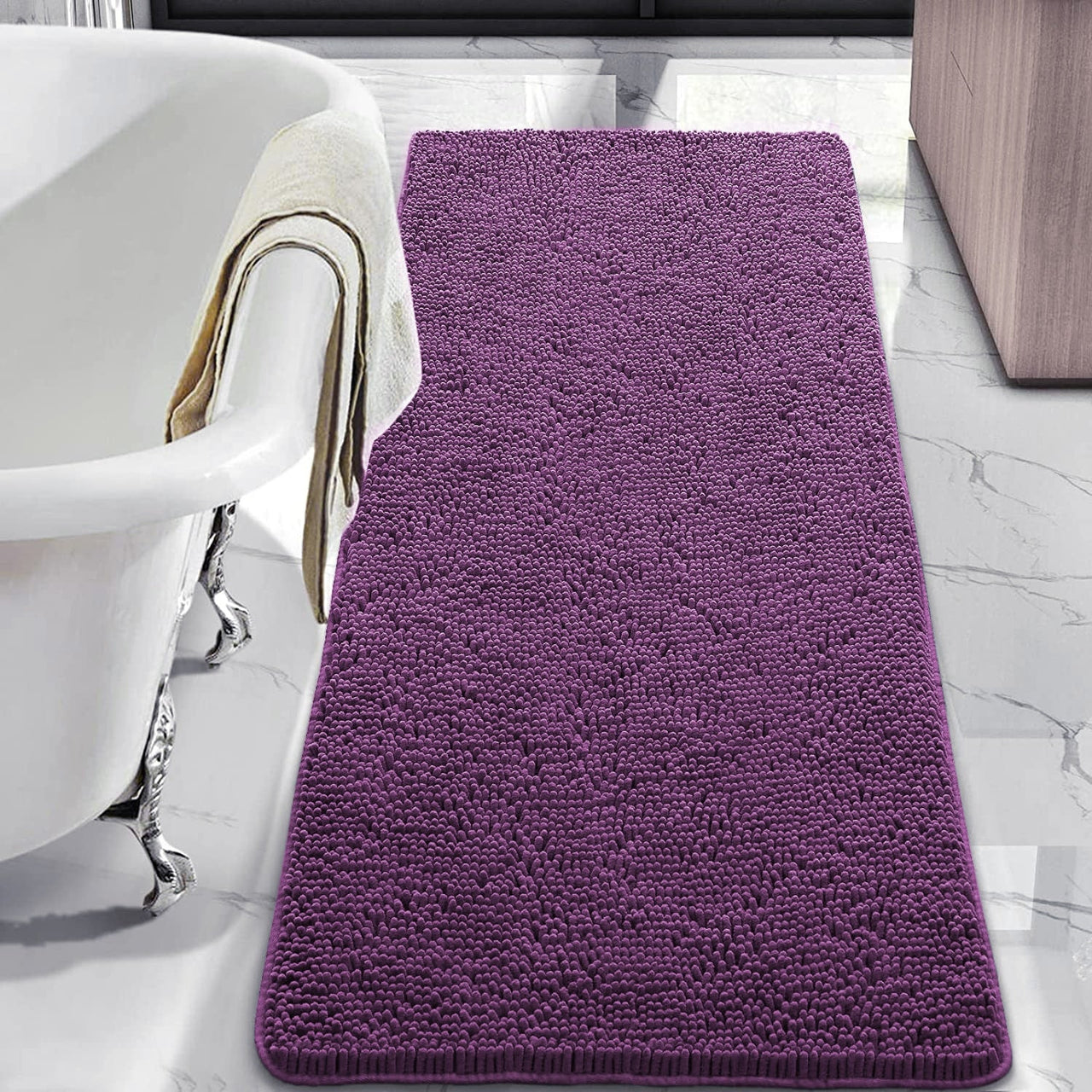 Thick Chenille Bathroom Anti - Slip Bath Mat - Casatrail.com