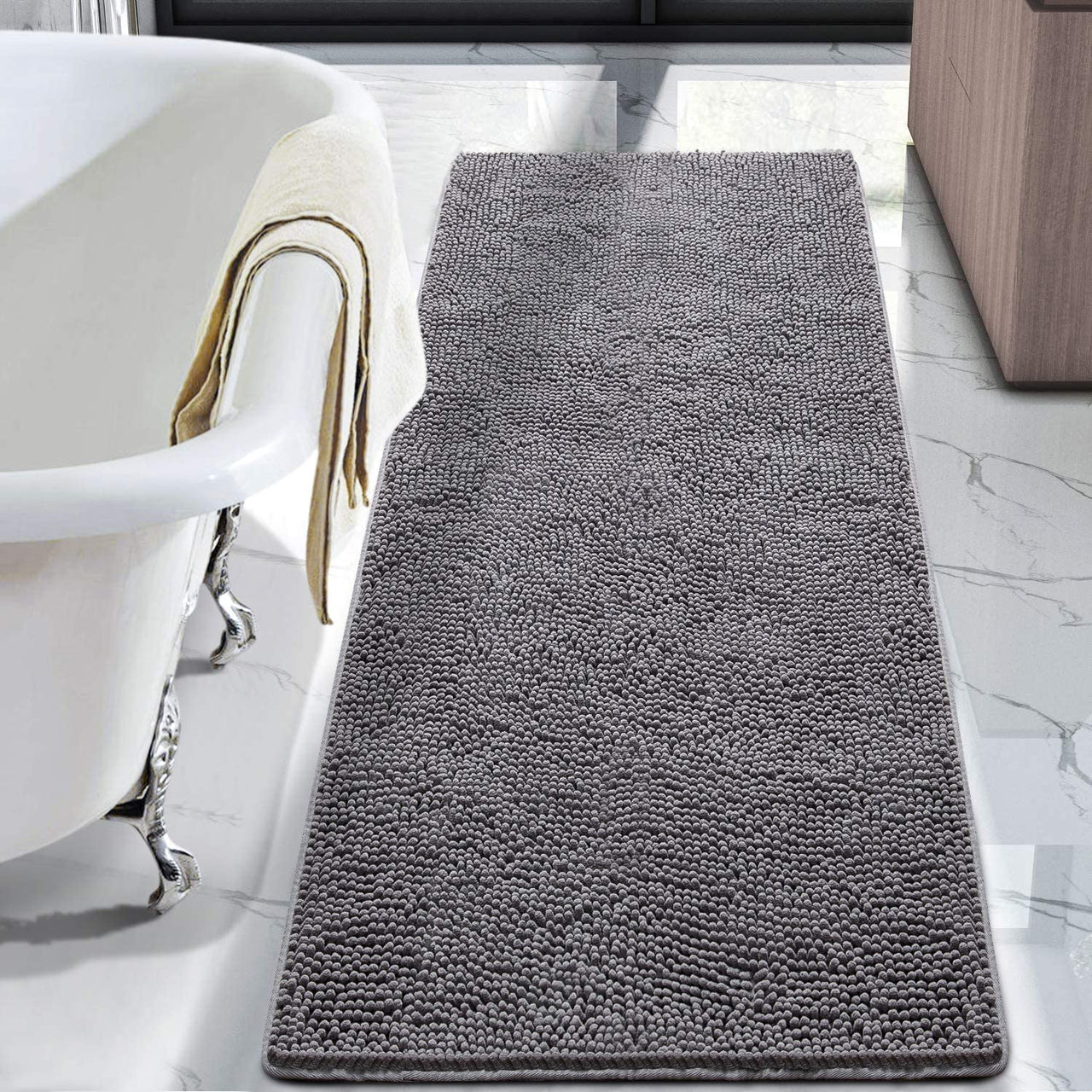 Thick Chenille Bathroom Anti - Slip Bath Mat - Casatrail.com